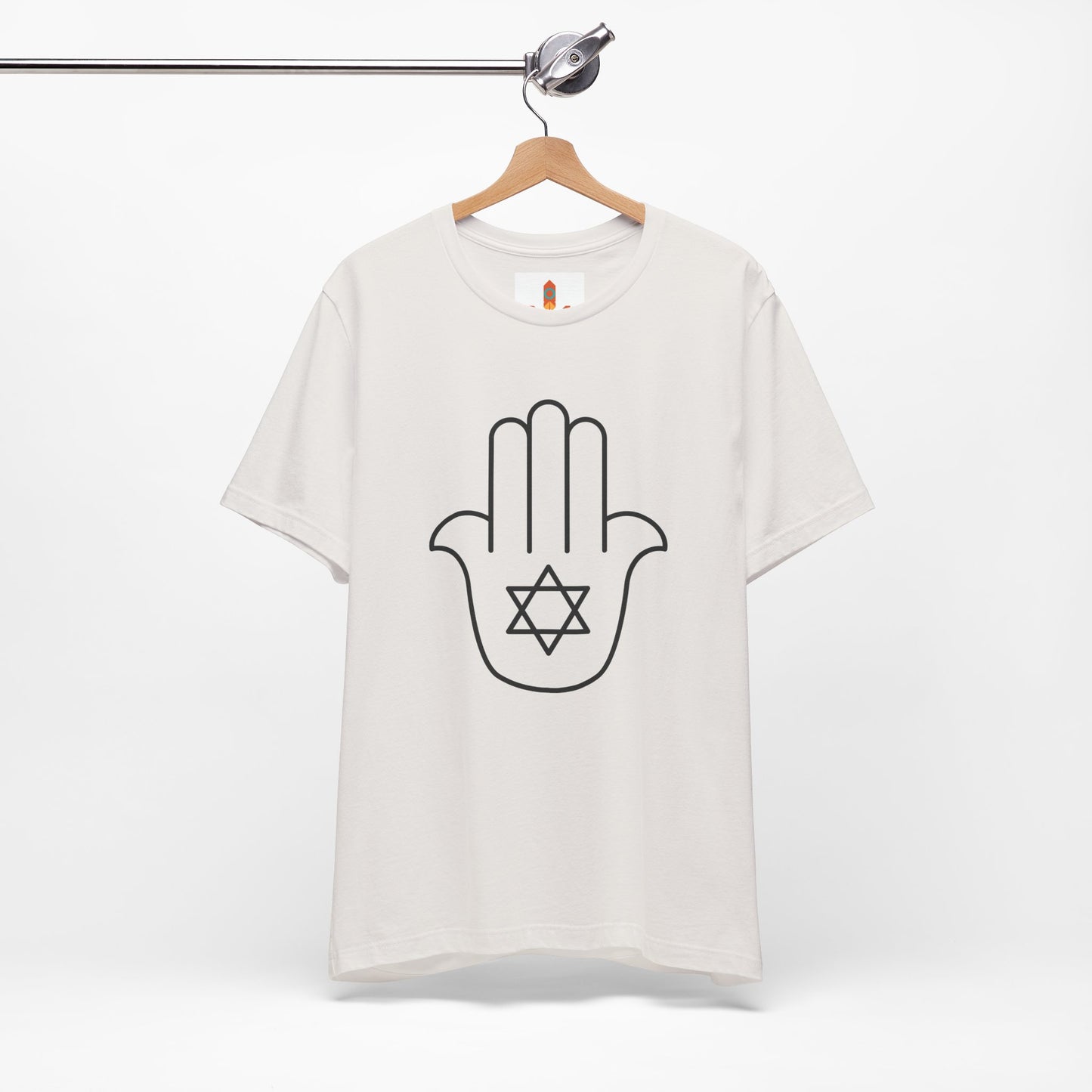 Simple Star of David in Hamsa Hand T-shirt