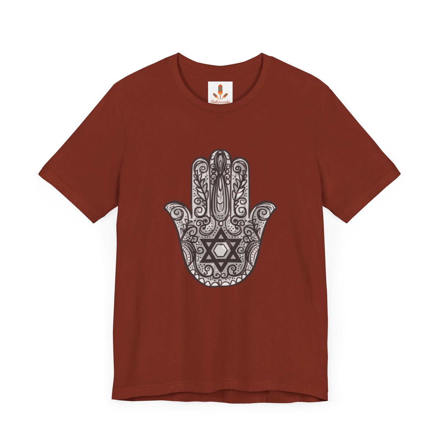 Beautiful Hamsa Hand with Star T-shirt