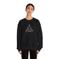 White Chakra Design Sweatshirt