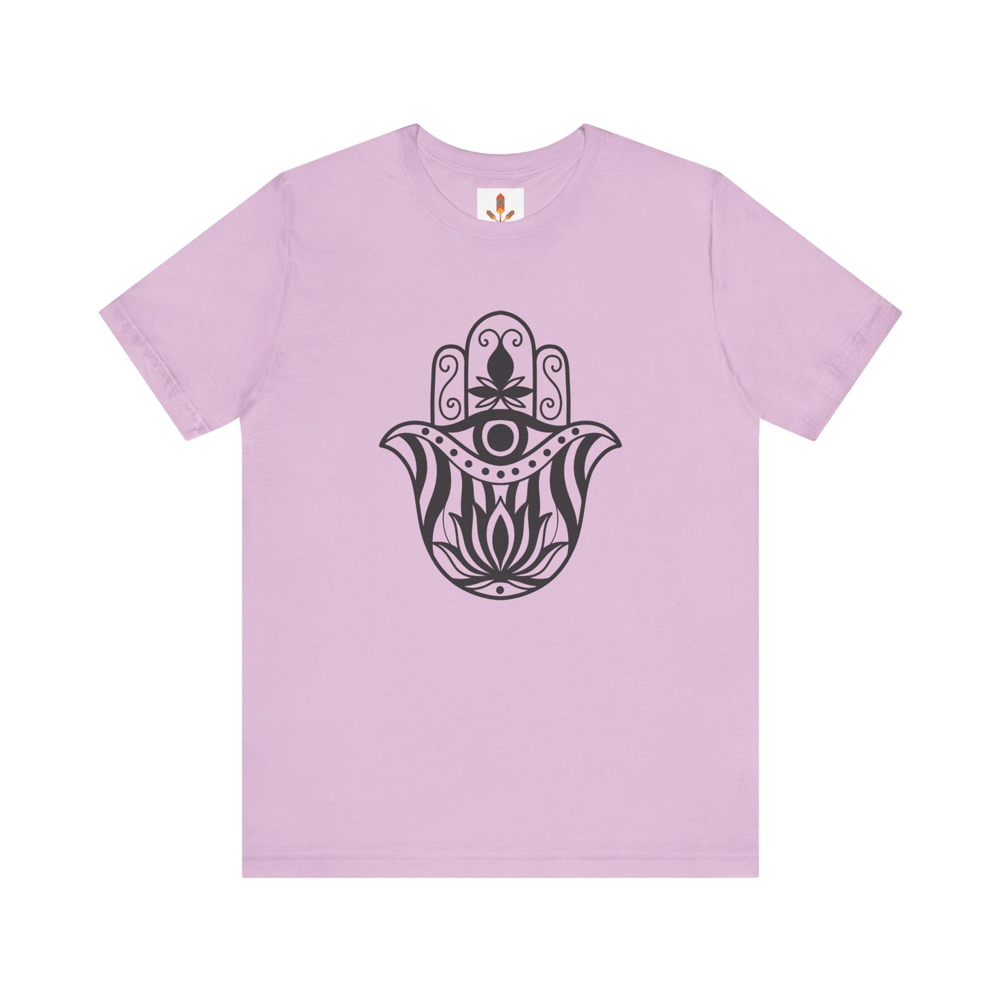 Hamsa Lotus Art T-shirt