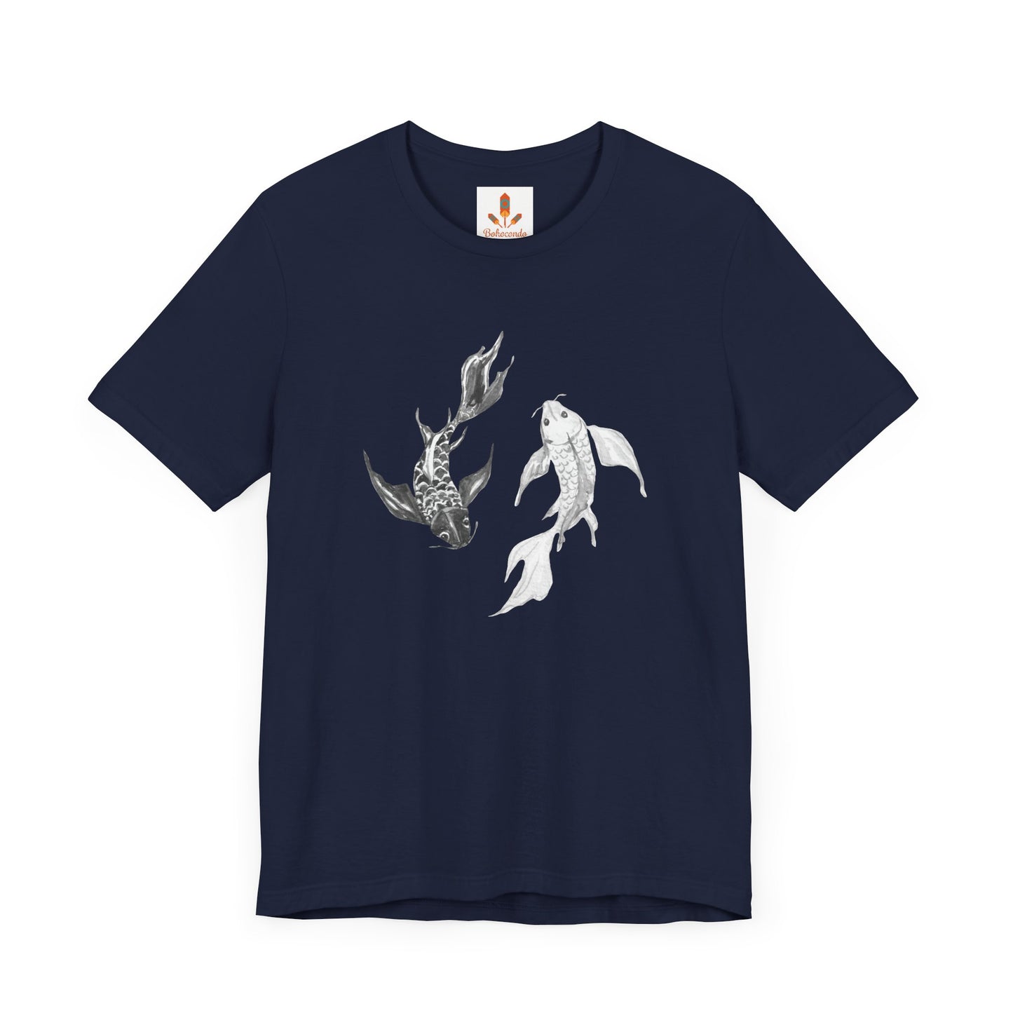 Koi Fish Yin and Yang T-shirt