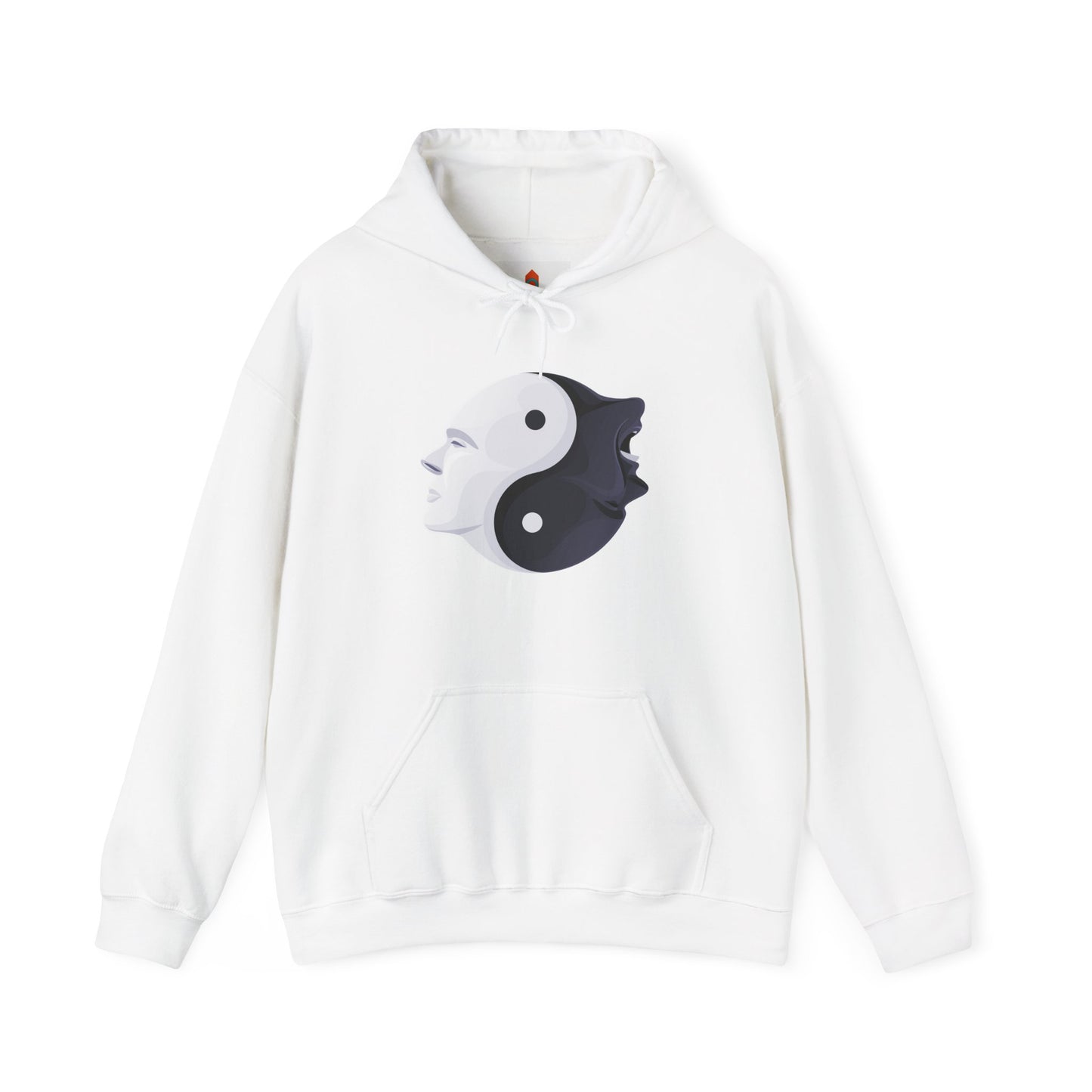 Yin Yang Two Faces Hoodie