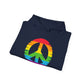 Rainbow Peace Sign Hoodie