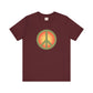 Retro Peace Sign Design T-shirt