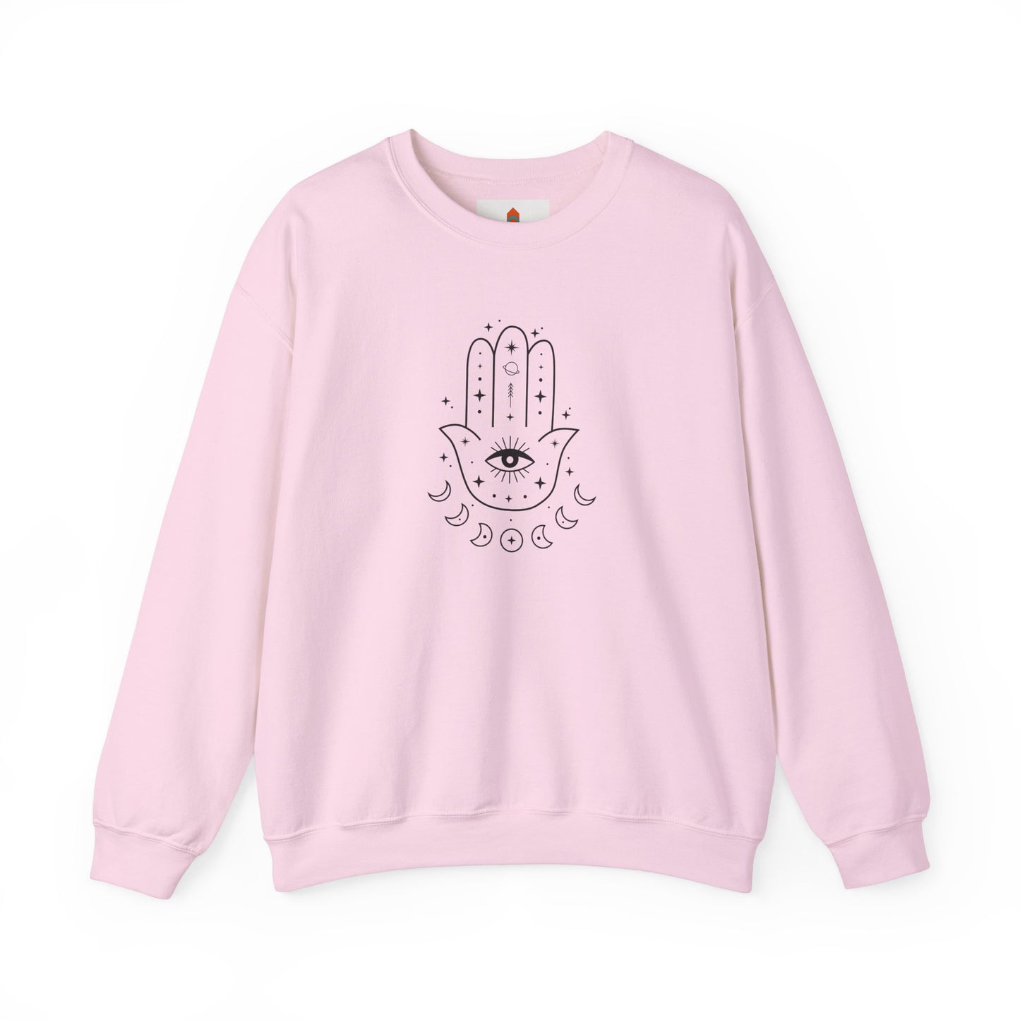 Hamsa Hand with Eye and Moon Sweatshirt