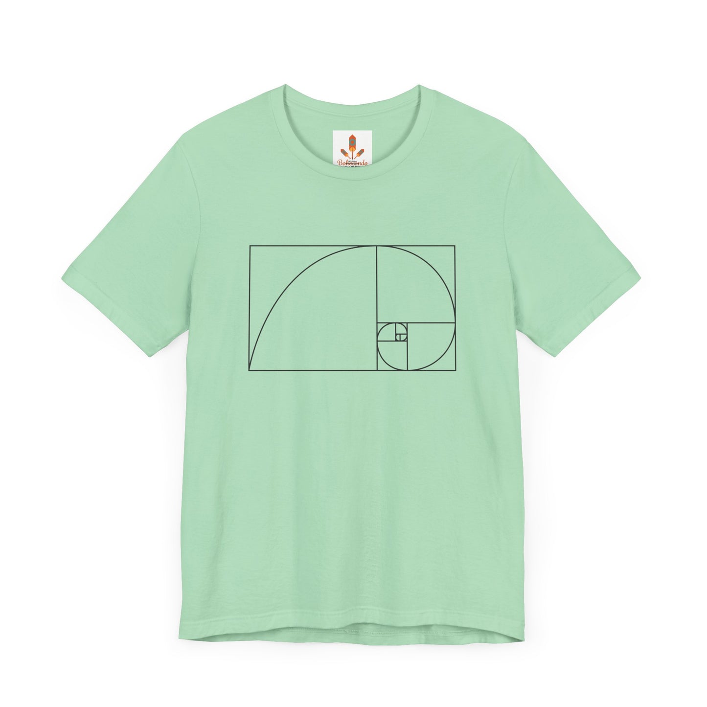 Fibonacci Spiral of Life T-shirt