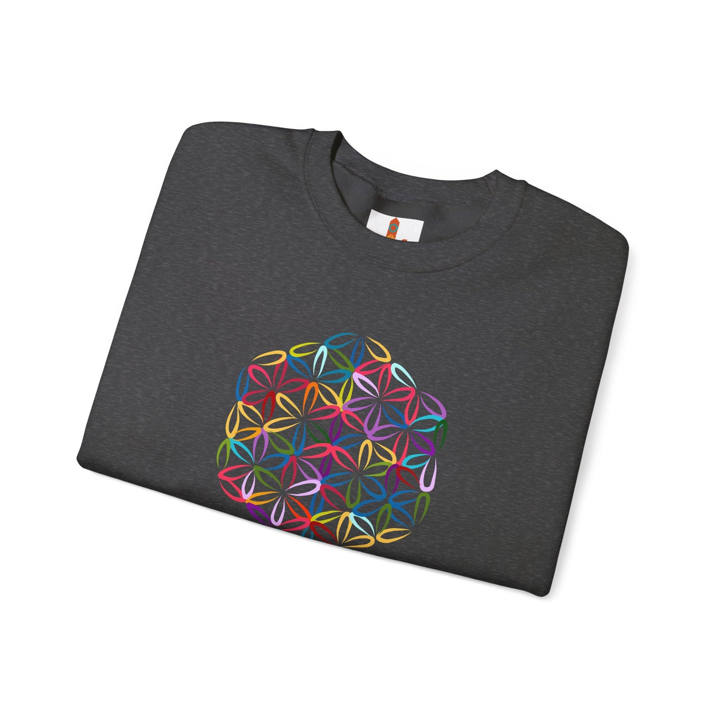 Multicolor Flower of Life Sweatshirt