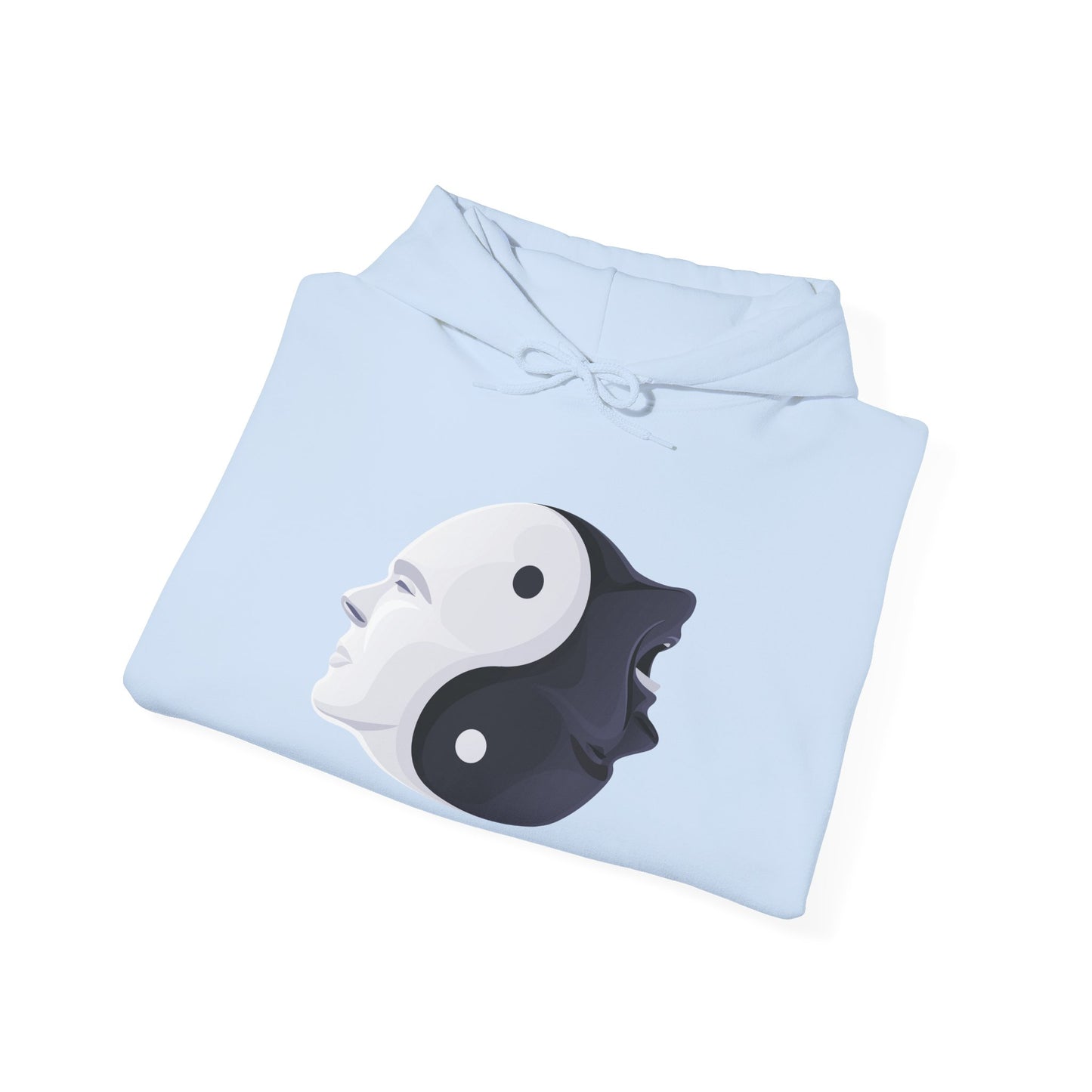 Yin Yang Two Faces Hoodie