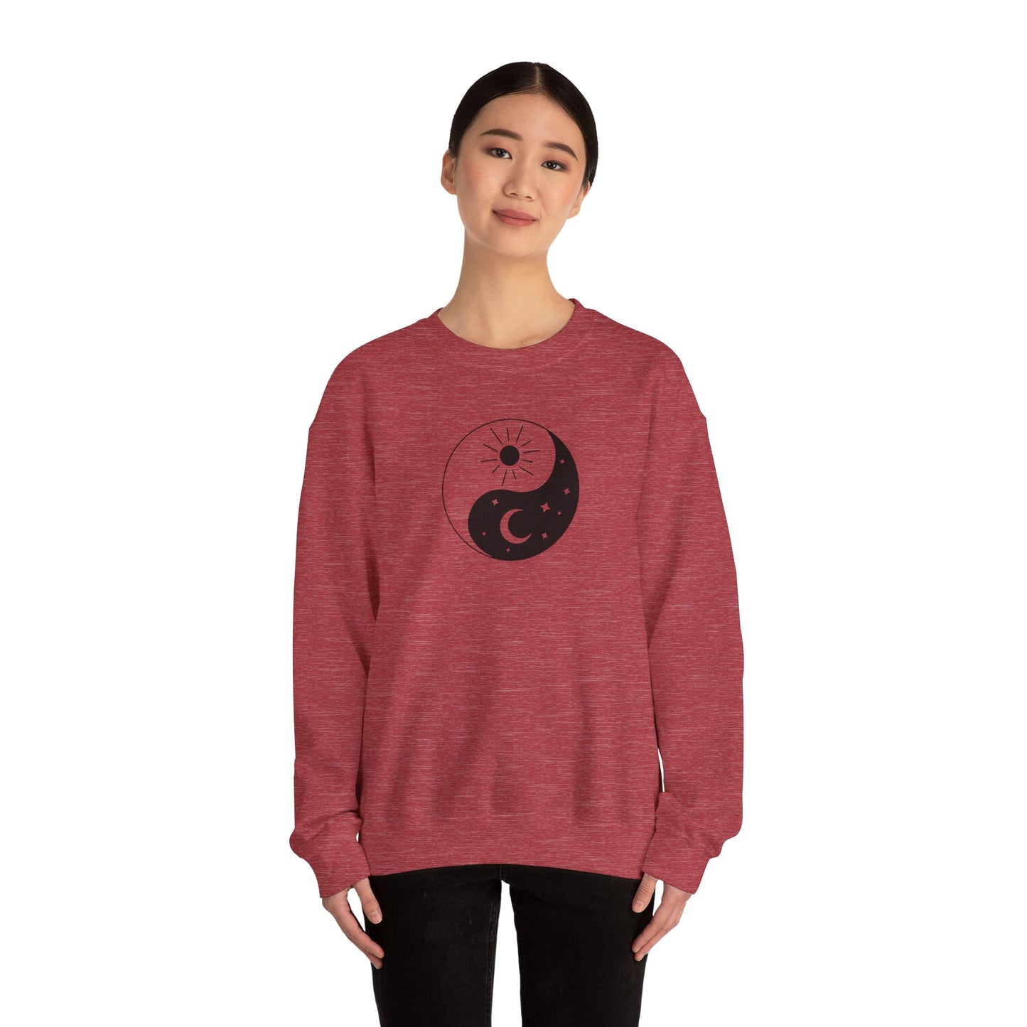 Sun and Moon Yin Yang Sweatshirt