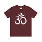 White Om Drawing T-shirt