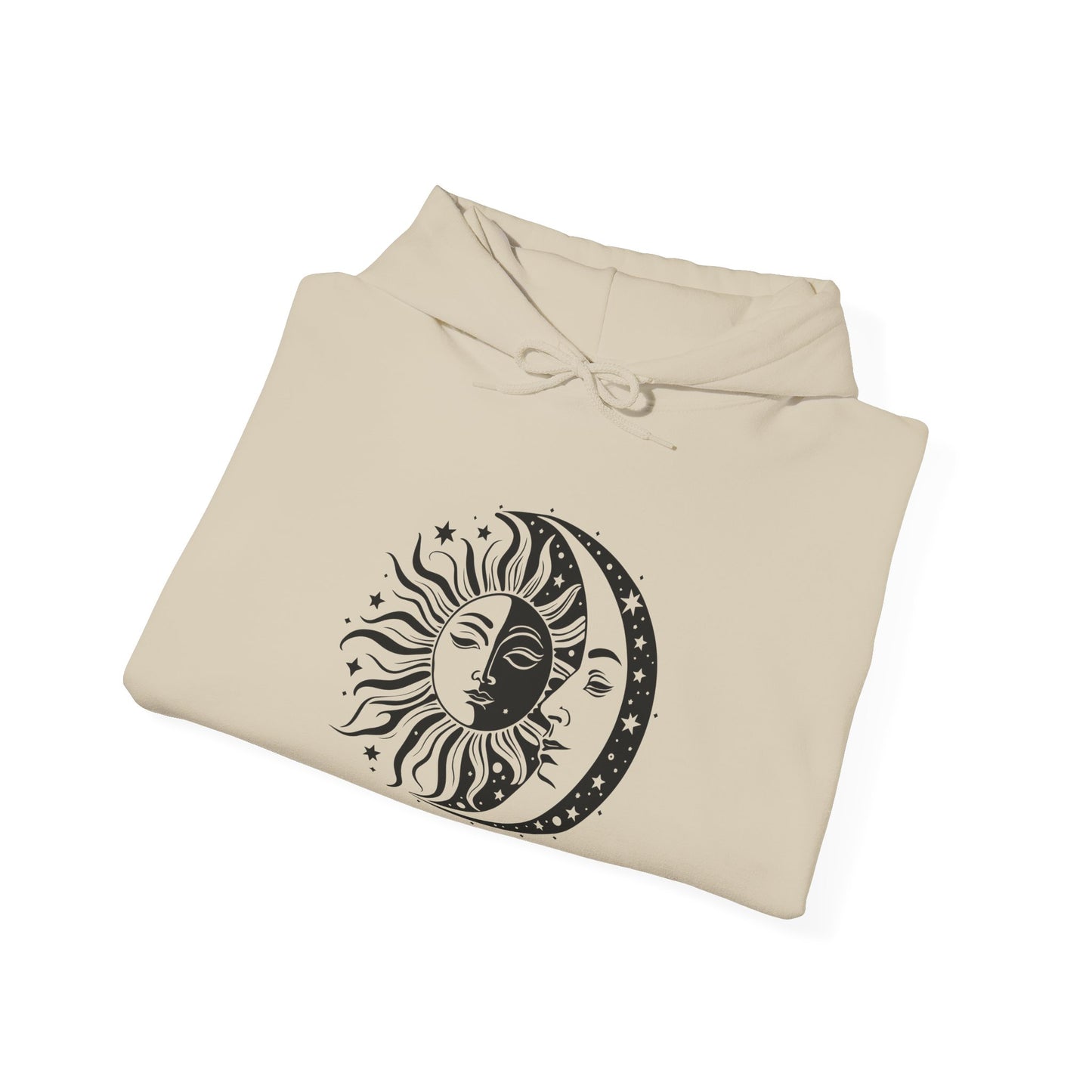 Moon and Sun Art Hoodie