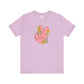 Peace Hand Sign with Flowers T-shirt