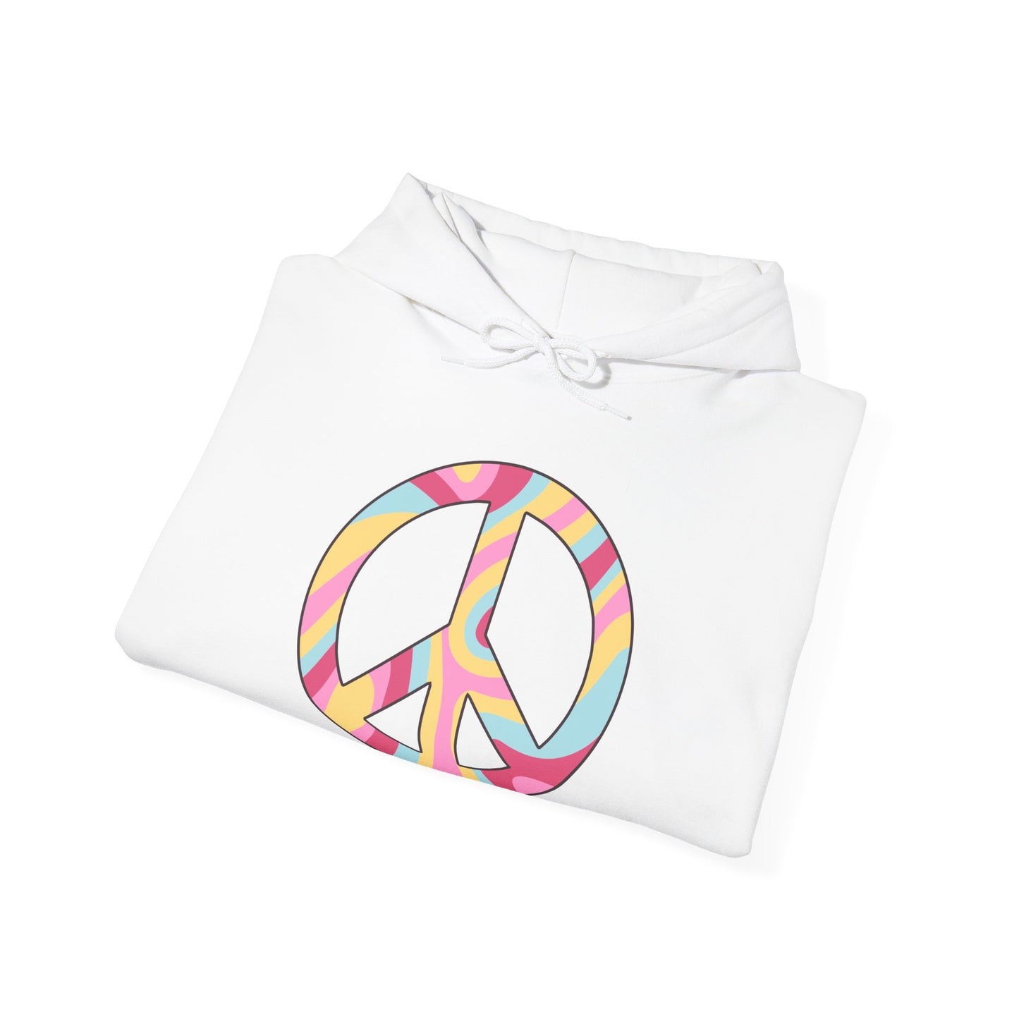 Hippie Peace Sign Hoodie