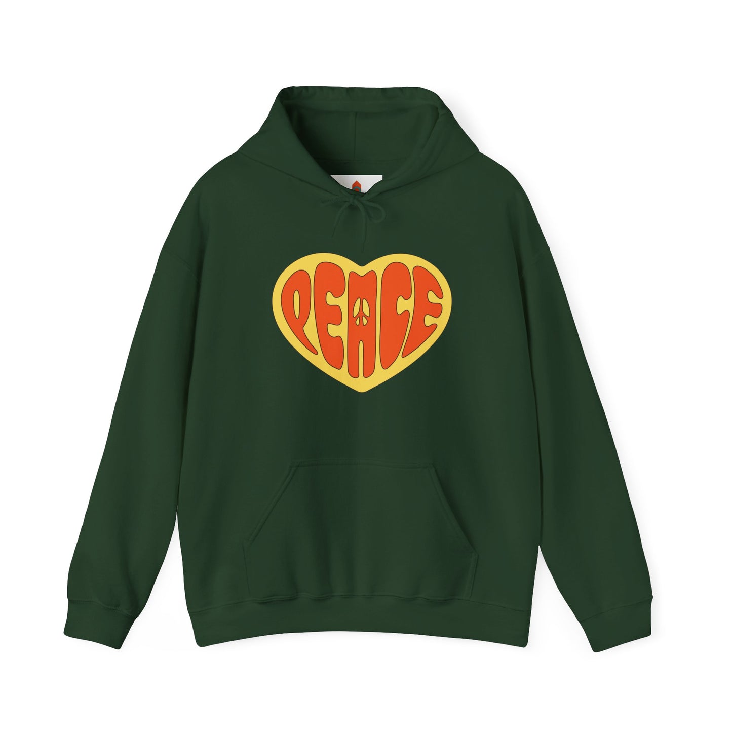 Peace in Heart Design Hoodie