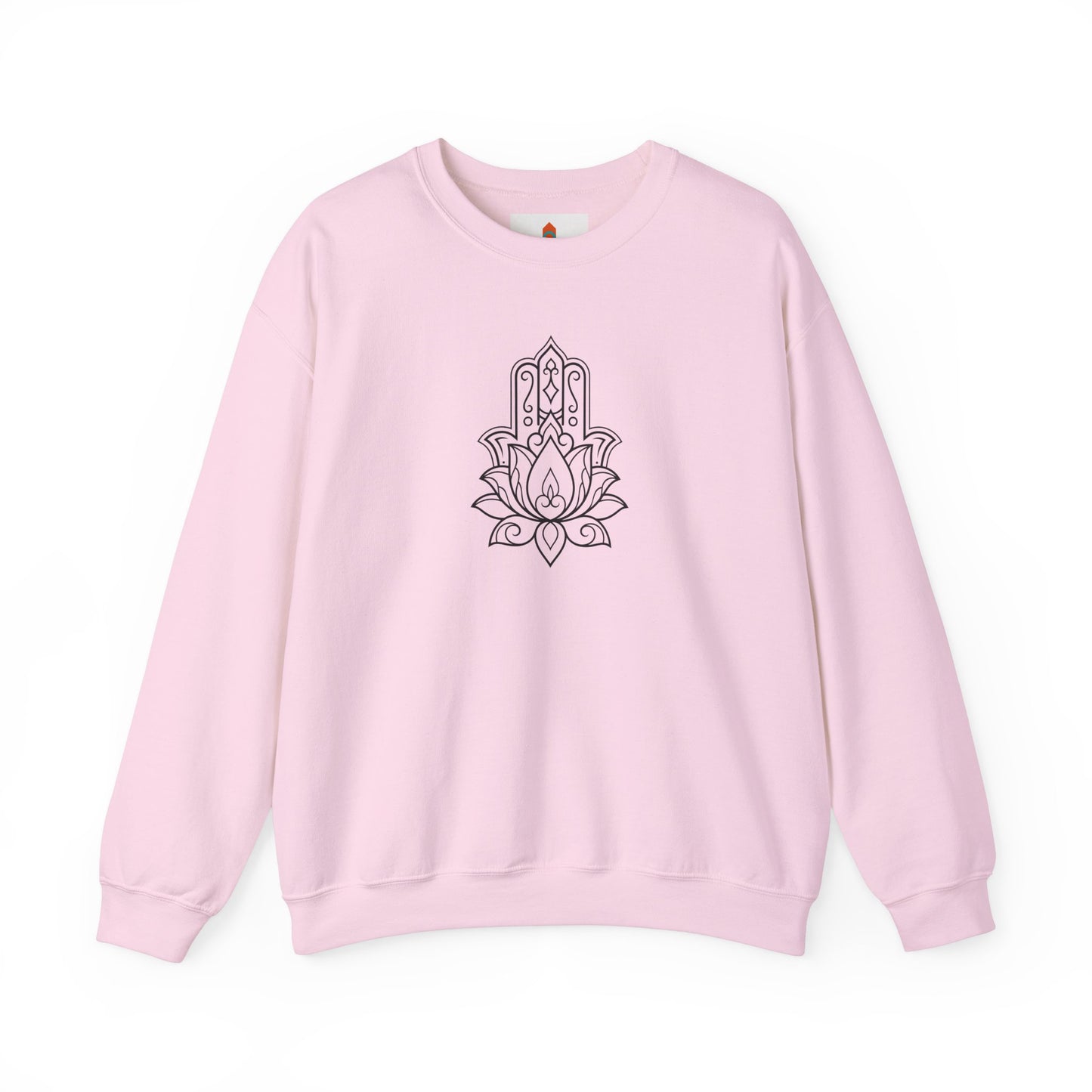 Hamsa Lotus Design Sweatshirt