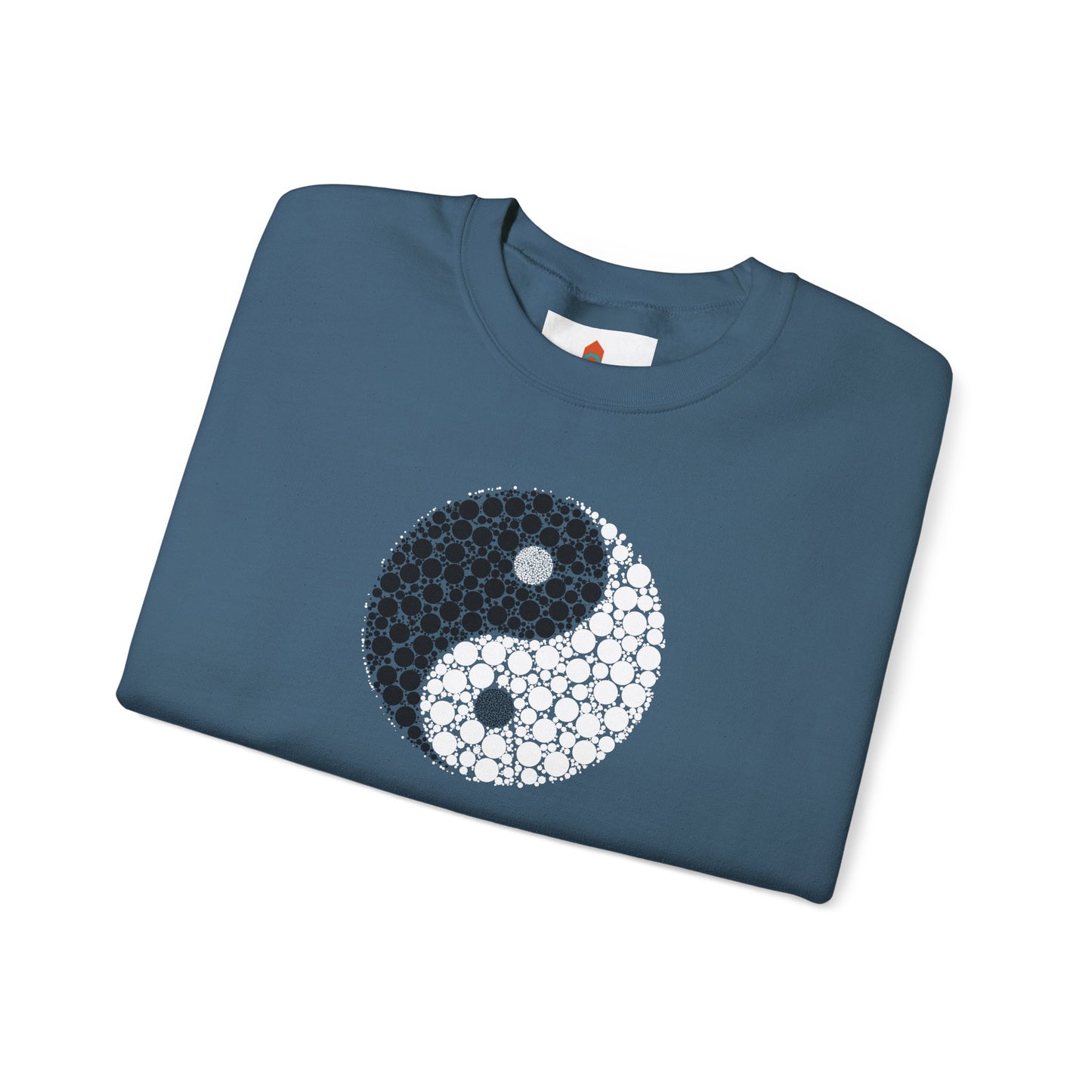 Yin Yang made with Dots Sweatshirt