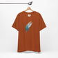 Blue and White Feather T-shirt