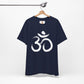 White Om Drawing T-shirt