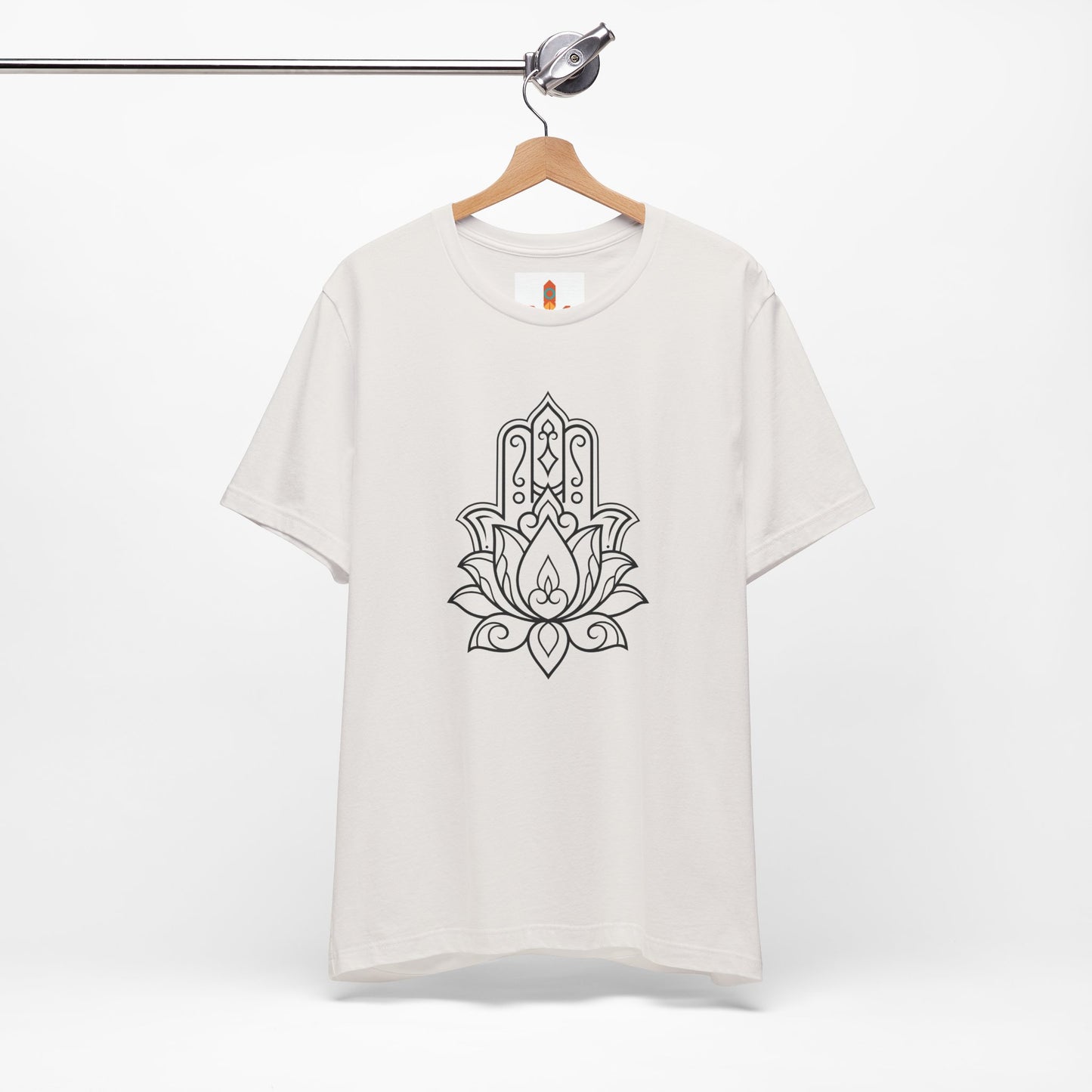 Hamsa Lotus Design T-shirt