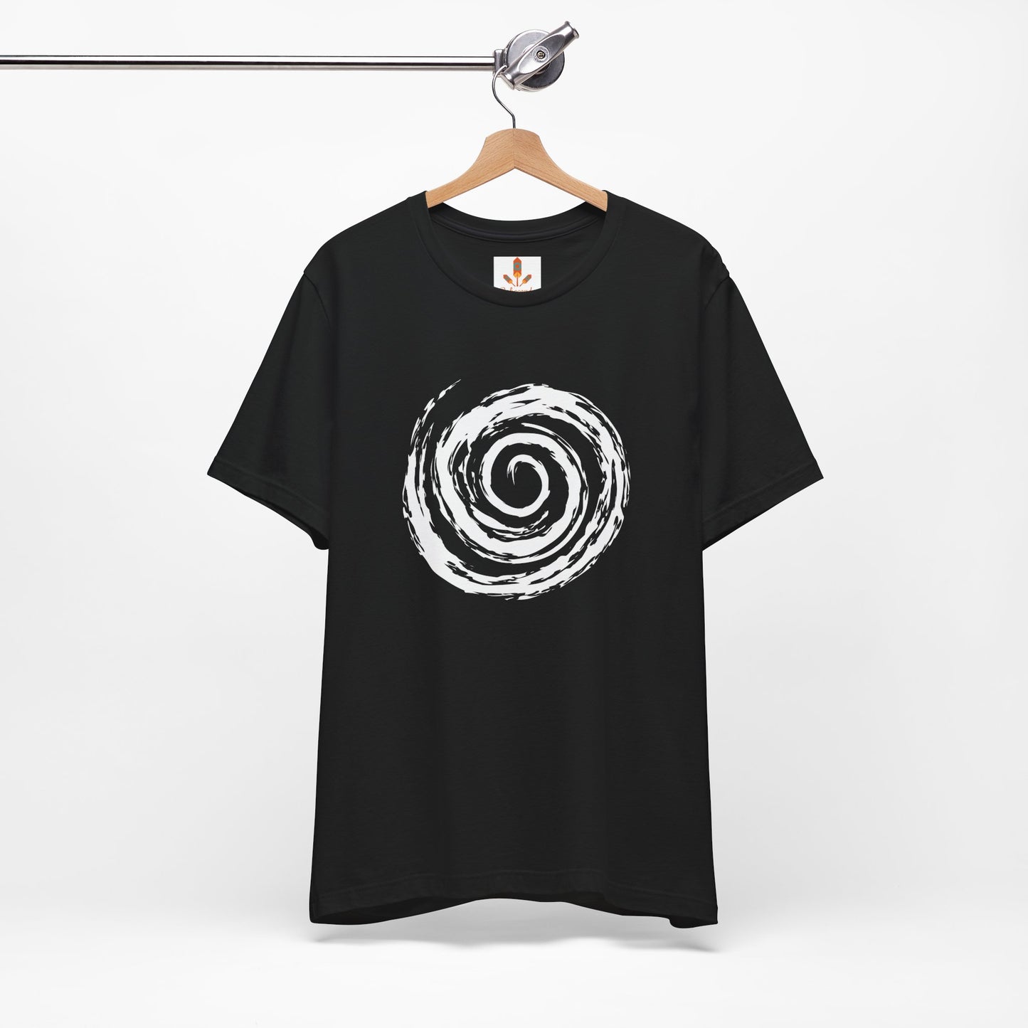 White Spiral of Life Art T-shirt