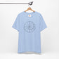 Spiral of Life in Circle Drawing T-shirt