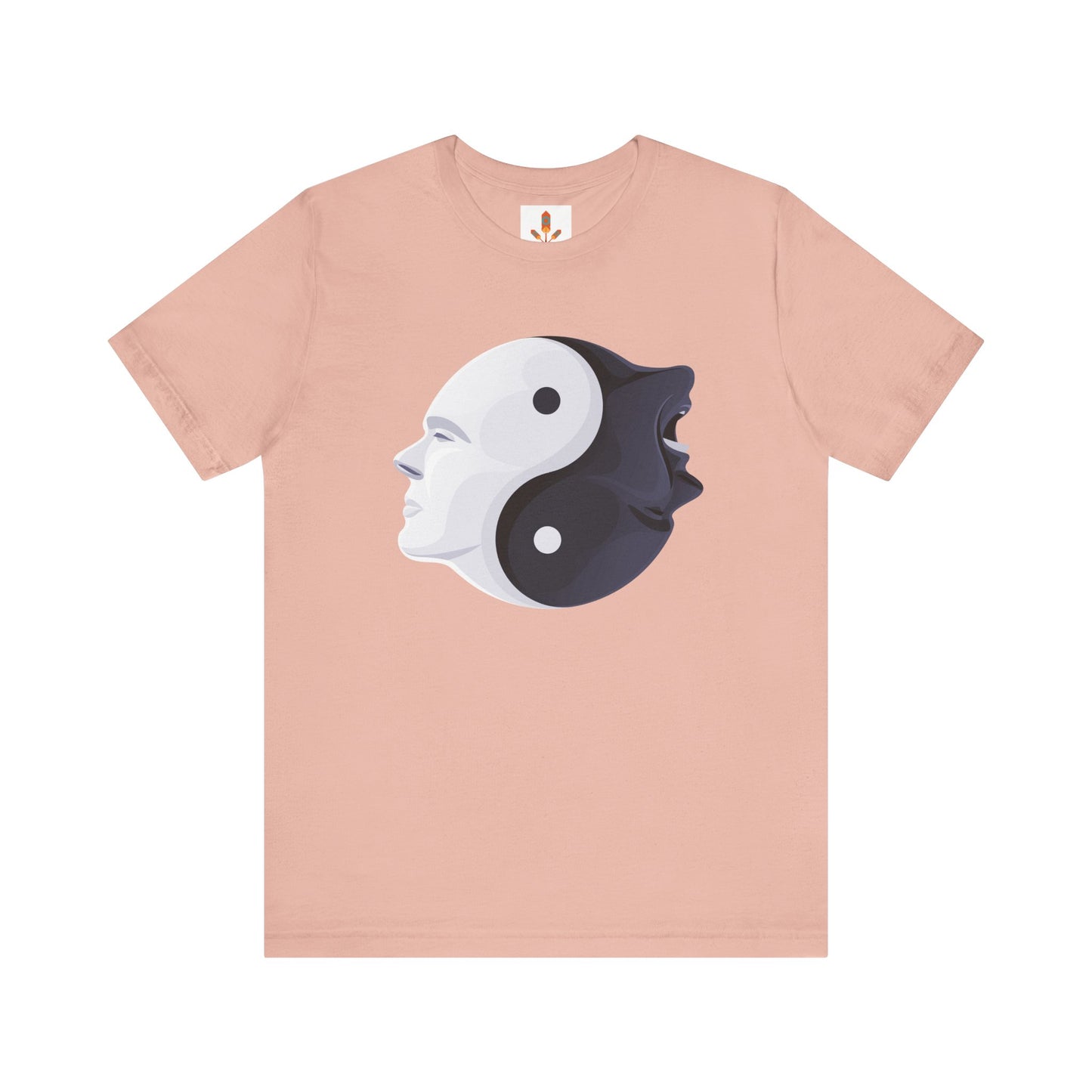 Yin Yang Two Faces T-shirt