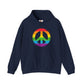 Rainbow Peace Sign Hoodie