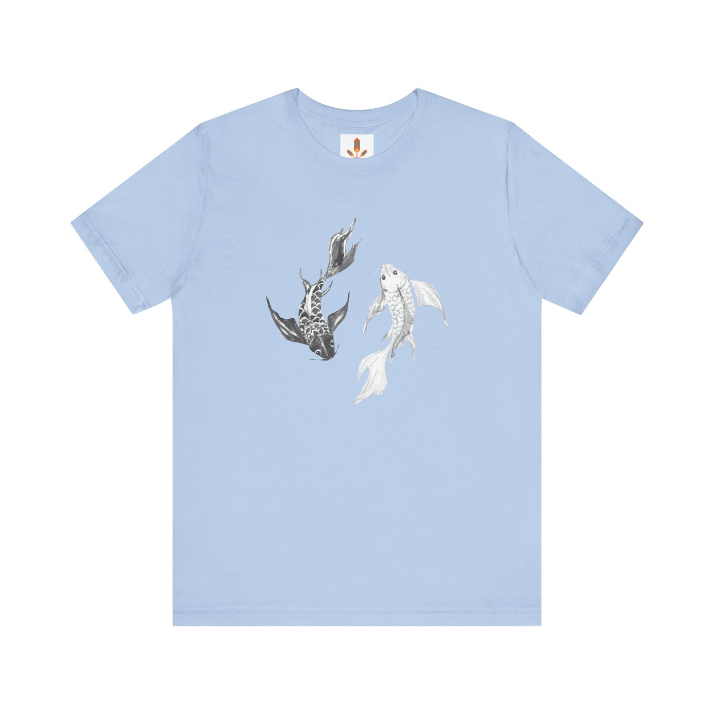 Koi Fish Yin and Yang T-shirt