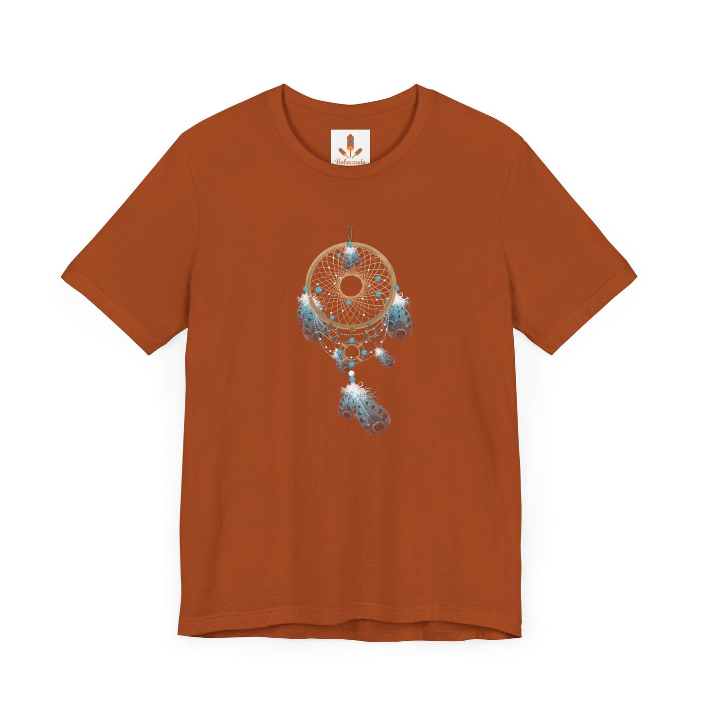 Turquoise and Brown Dream Catcher T-shirt