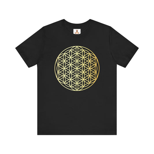 Golden Flower of Life T-shirt