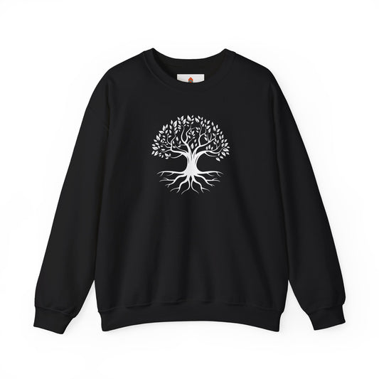 White Tree of Life Art Sweatshirt