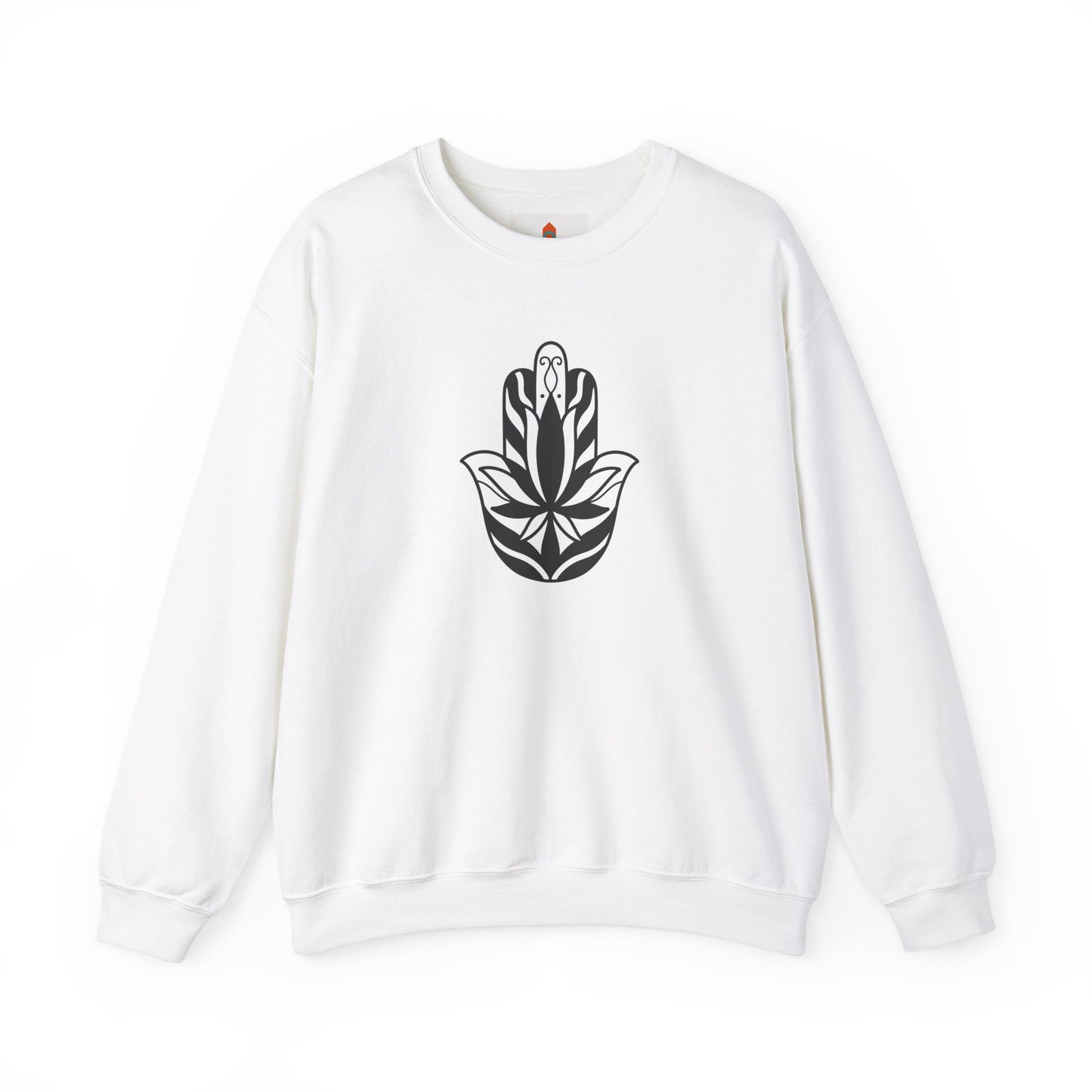 Hamsa Lotus Hand Sweatshirt