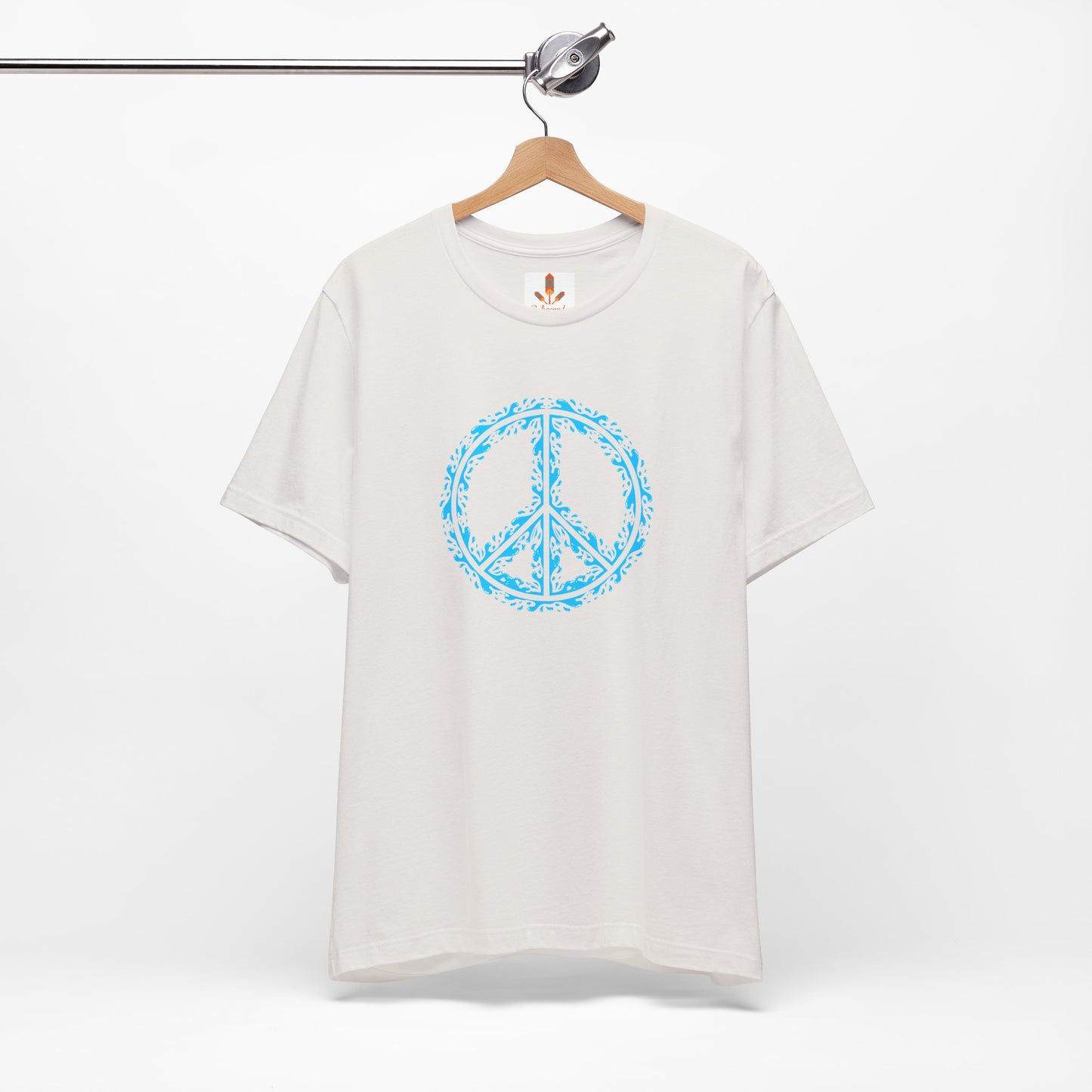 Peace Sign with Water Design T-shirt