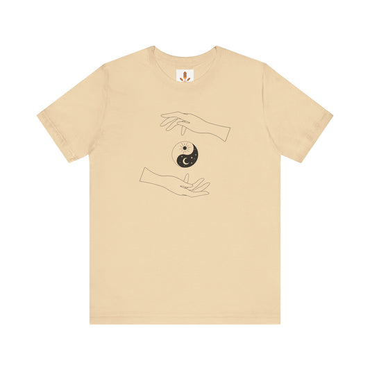 Yin Yang with Two Hands T-shirt