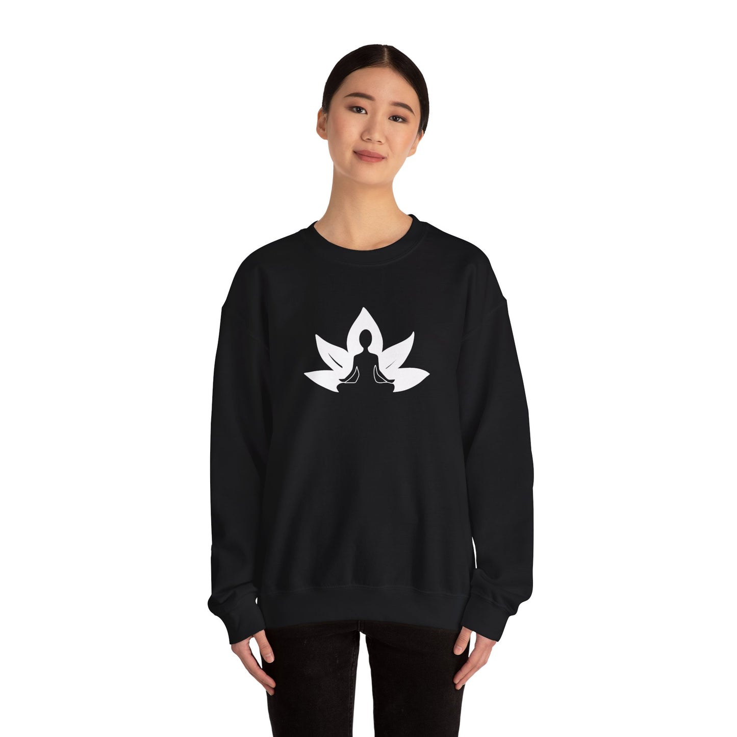 White Chakra Art Sweatshirt