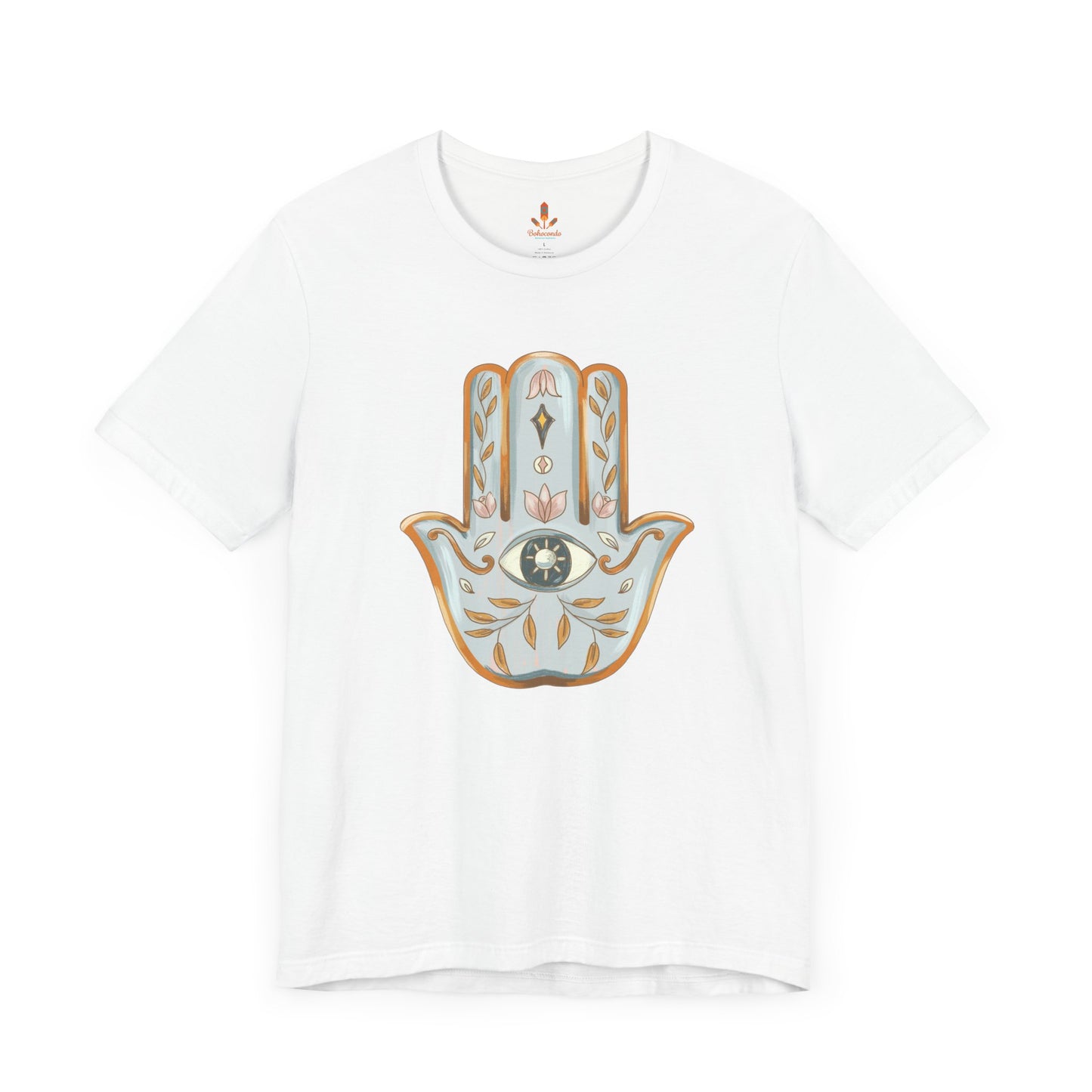 Silver Hamsa Hand T-shirt