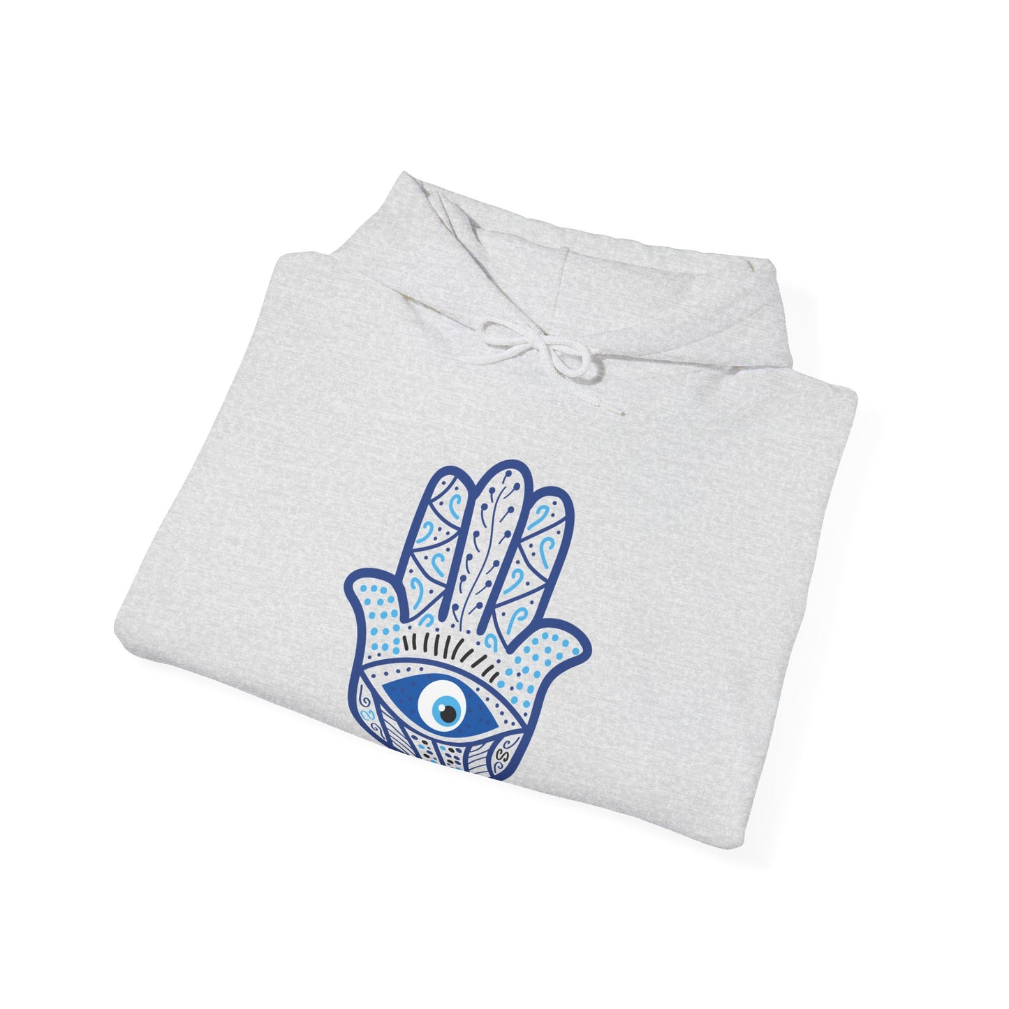 Hamsa Hand with Blue Eye Hoodie