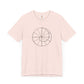 Spiral of Life in Circle Drawing T-shirt