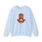 Colorful Hamsa Lotus Sweatshirt