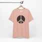 Simple Peace Sign Design T-shirt