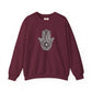 Beautiful Hamsa Hand with Star Sweatshirt