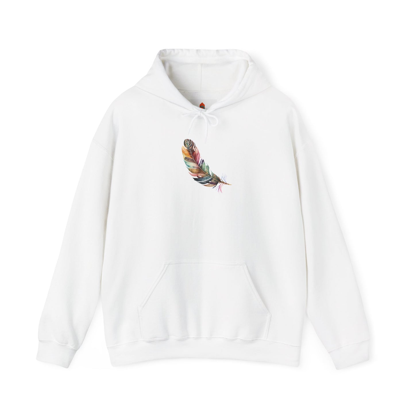 Feather Drawing Hoodie