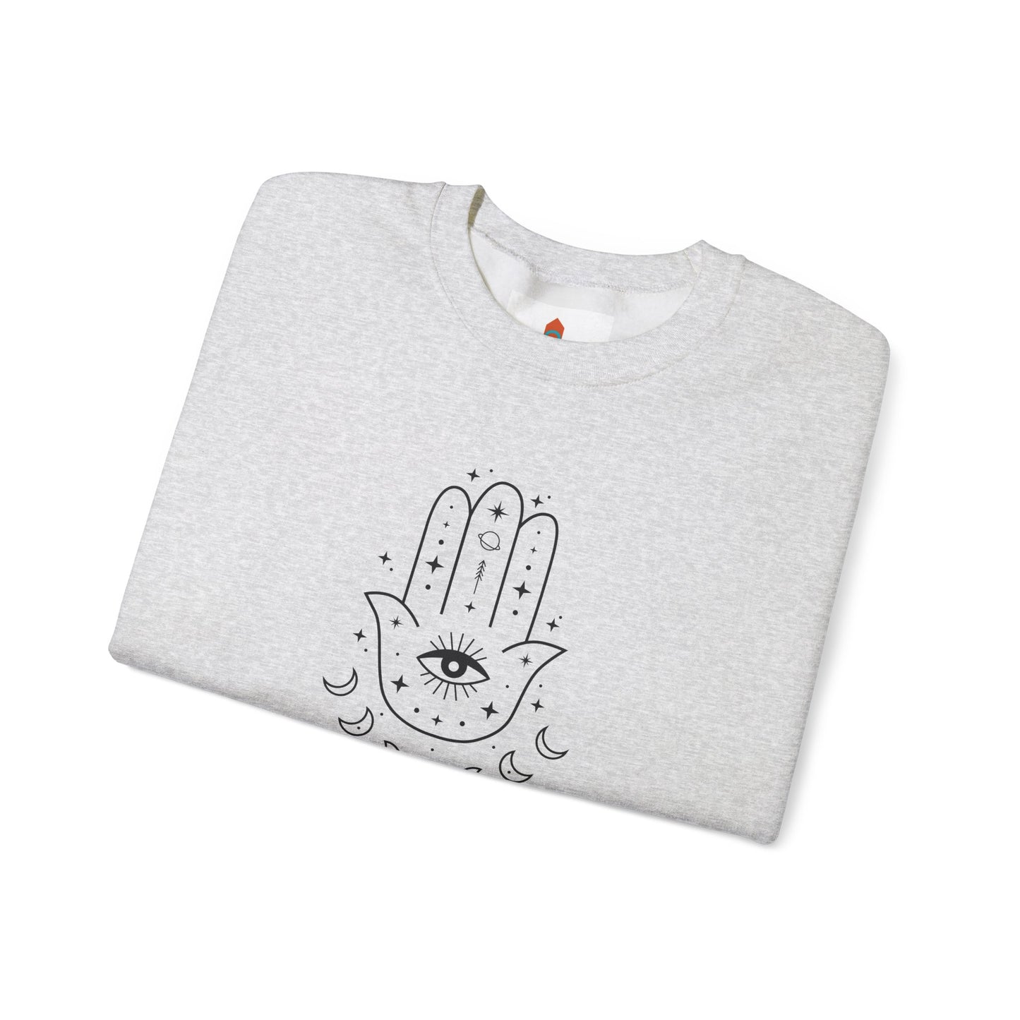 Hamsa Hand with Eye and Moon Sweatshirt