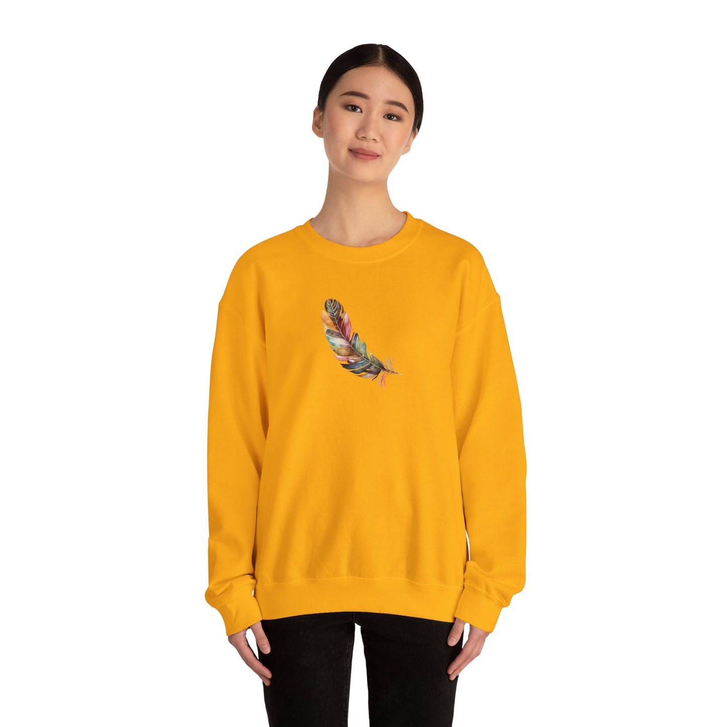 Feather Drawing Sweatshirt