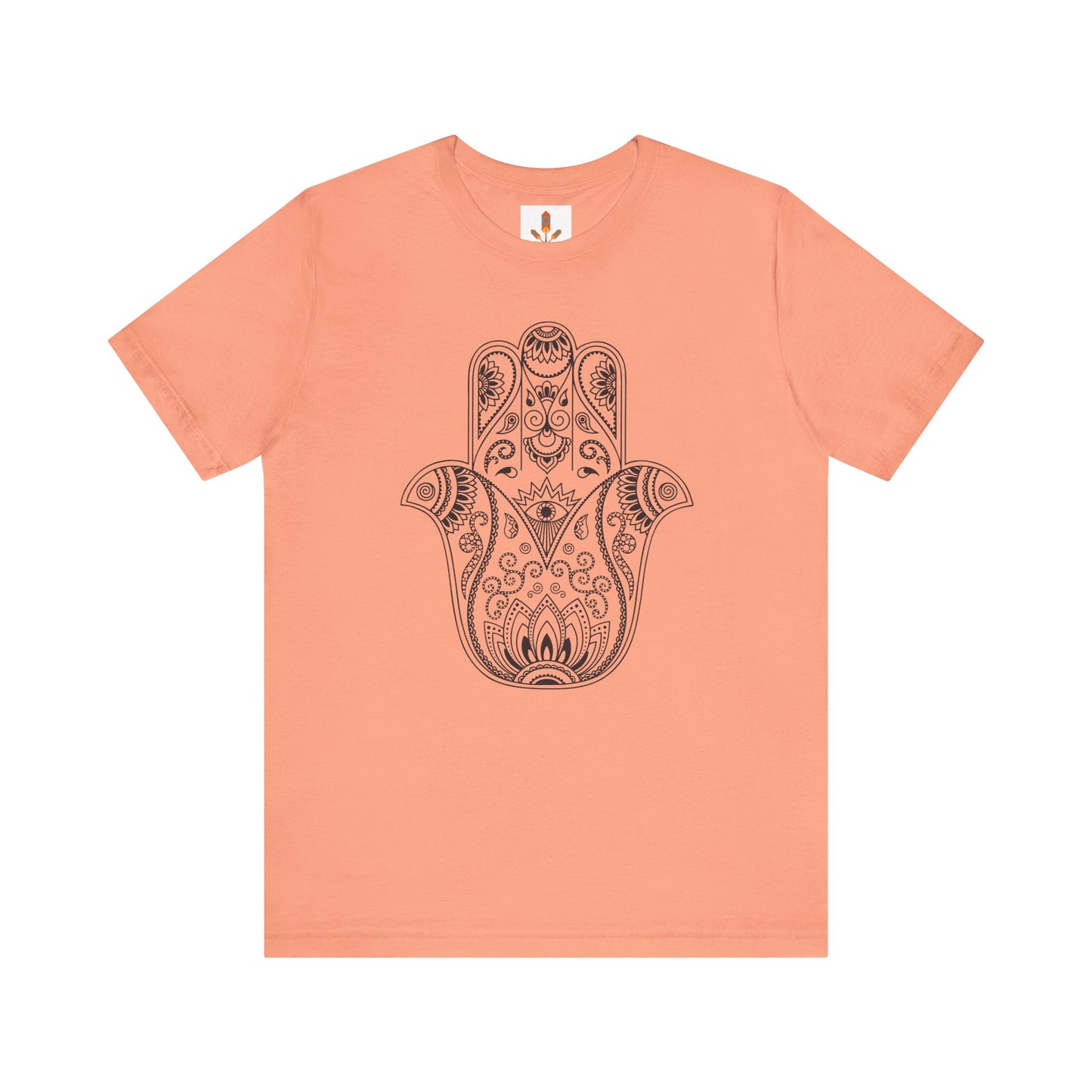 Lotus Flower Hamsa Hand T-shirt