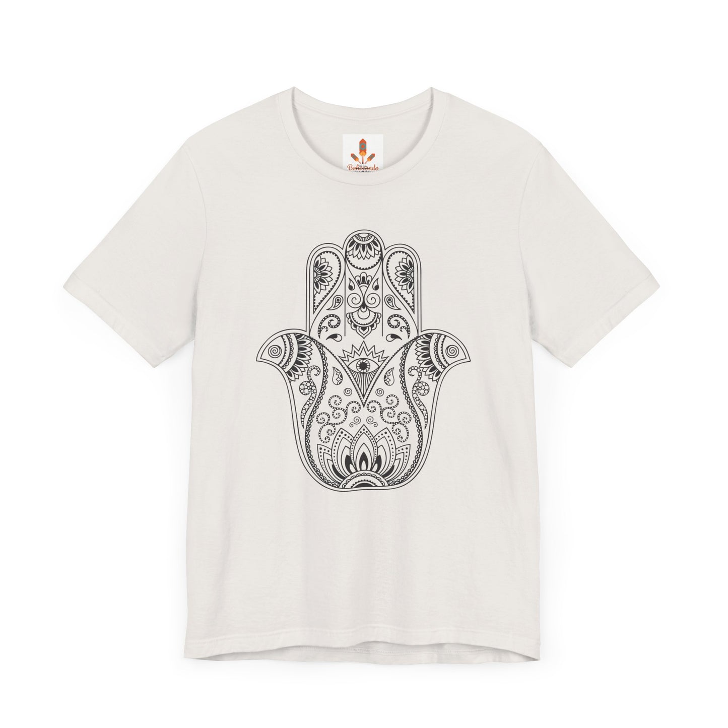 Lotus Flower Hamsa Hand T-shirt