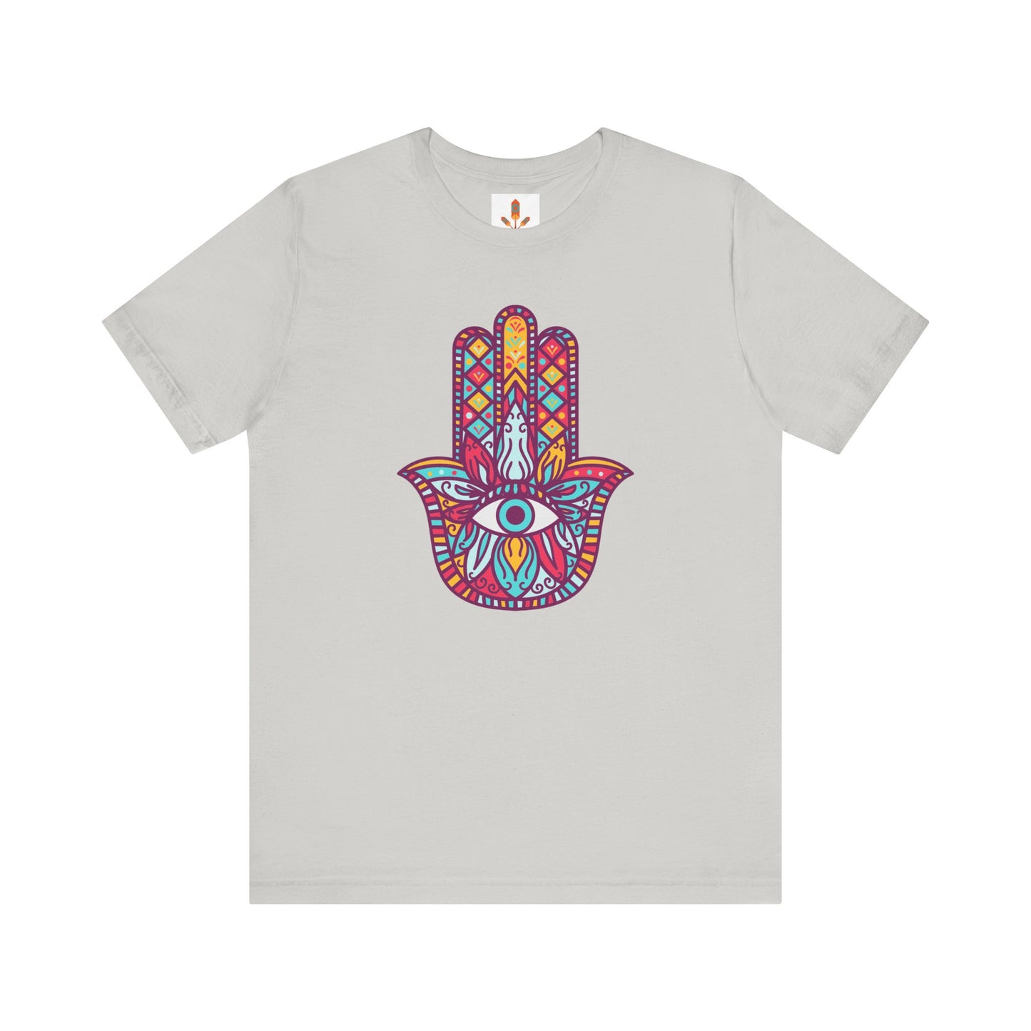 Colorful Fatima Hamsa Hand T-shirt