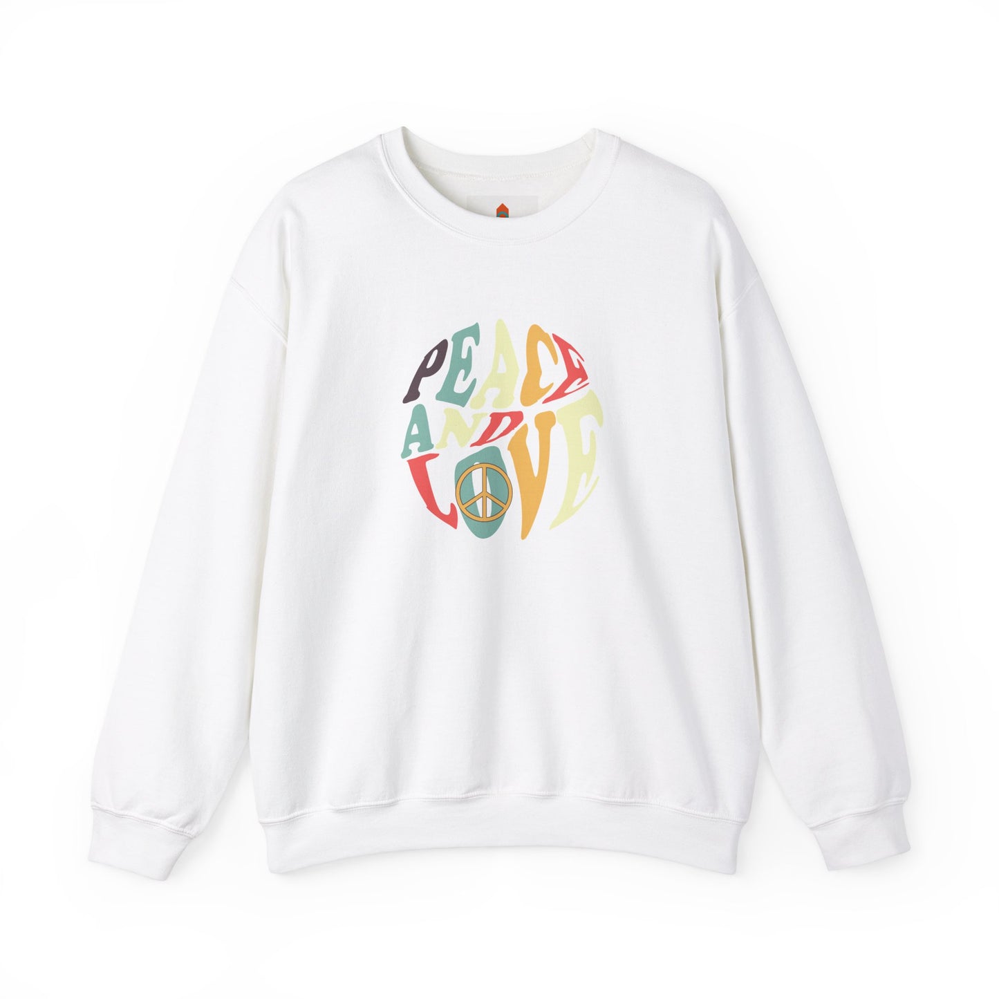 Peace and Love Design Sweatshirt