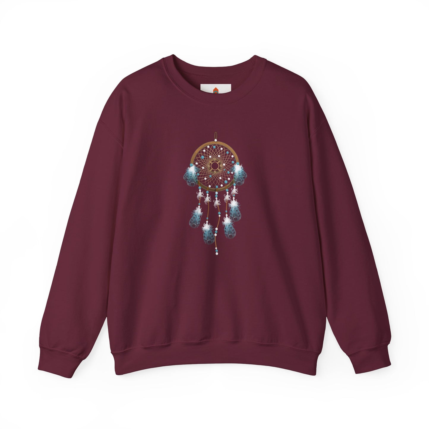 Blue and Brown Dream Catcher Sweatshirt