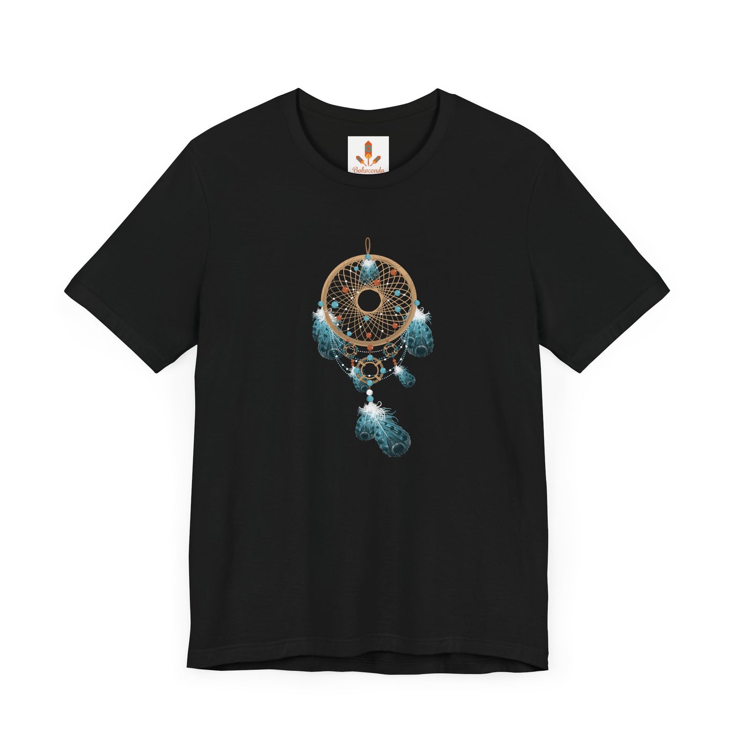 Turquoise and Brown Dream Catcher T-shirt